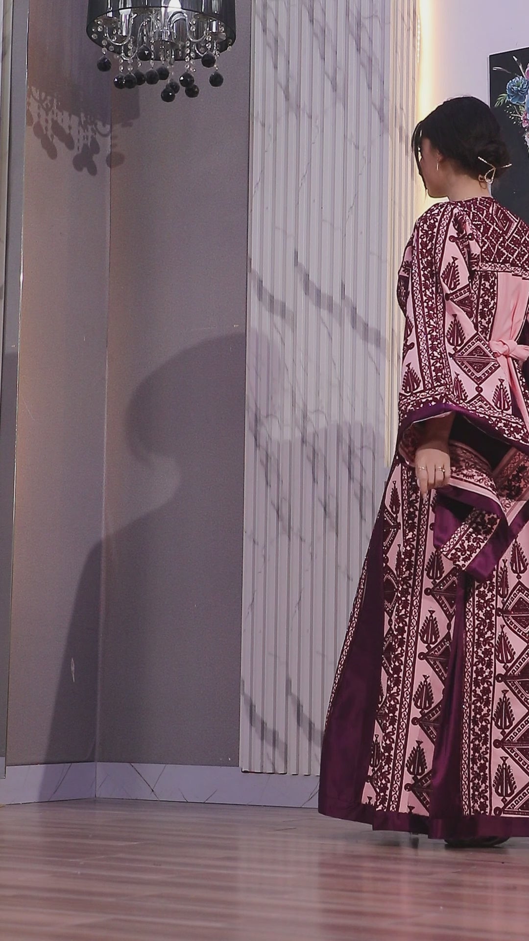 Blooms Of Safad - High Quality Embroidered Palestinian style Thobe