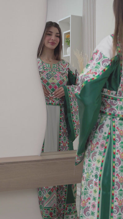 Ray Of Safad - High Quality Traditional Embroidered Palestinian Thobe