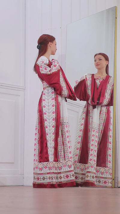 Ramallah Threads - High Quality Embroidered Palestinian style Thobe