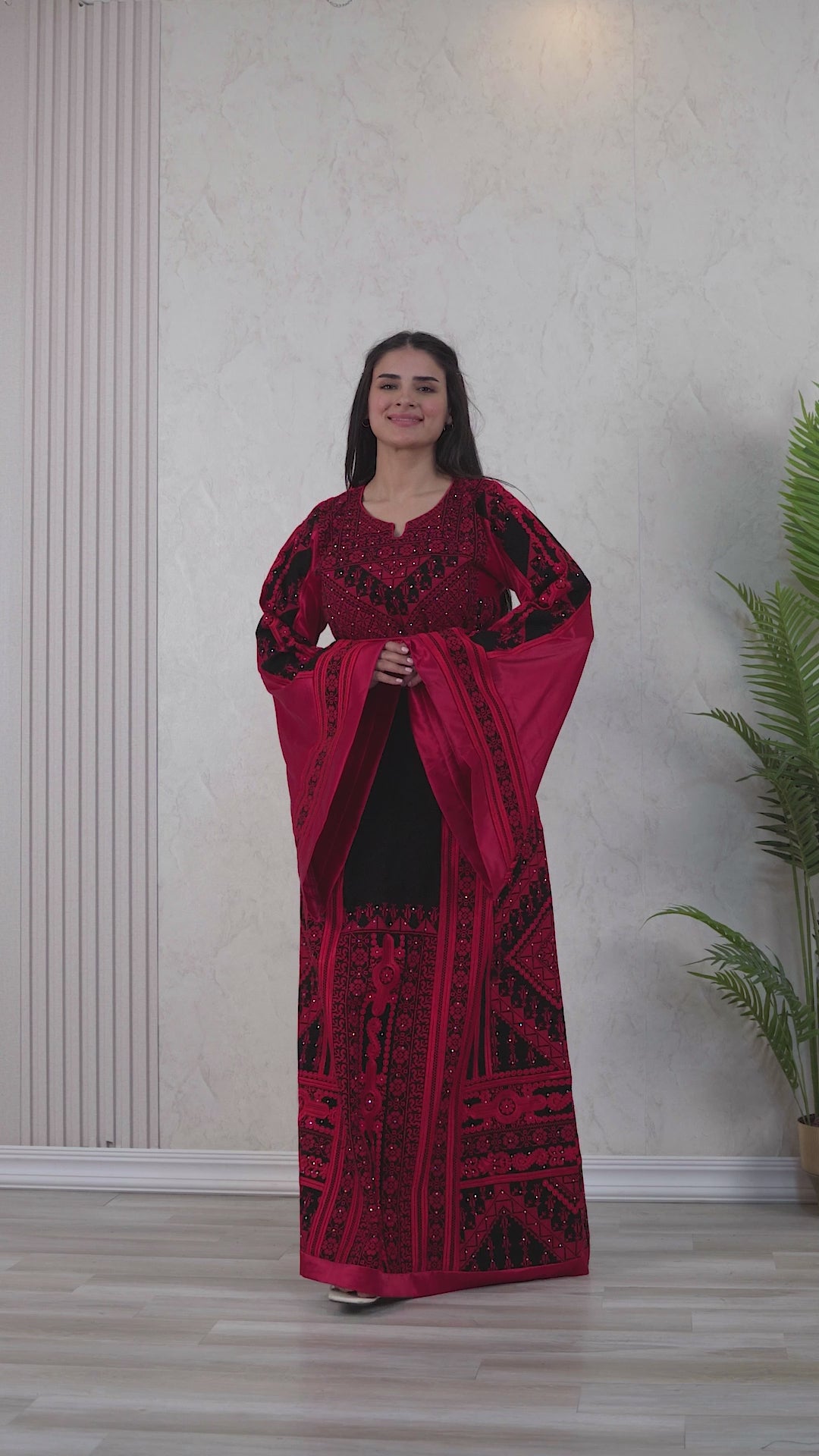 Gloss Of Bethlehem - High Quality Traditional Embroidered Palestinian Thobe